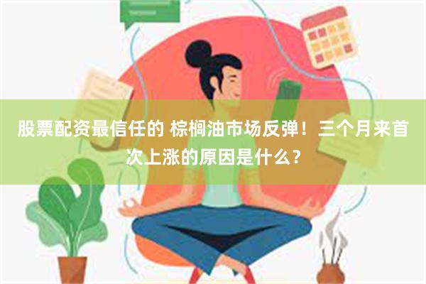 股票配资最信任的 棕榈油市场反弹！三个月来首次上涨的原因是什么？